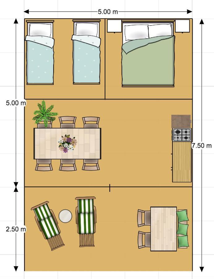 Tente Lodge La Plage Autet Экстерьер фото